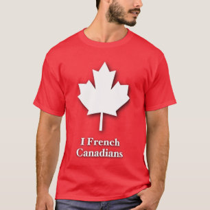 T-shirt I Canadiens français