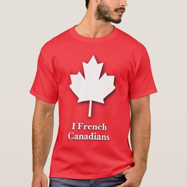 T-shirt I Canadiens français (Devant)