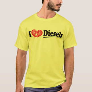 T-shirt I chemise de diesel de coeur