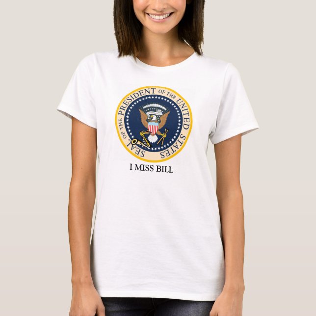 T-shirt I chemise de Mlle Bill Clinton (Devant)