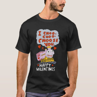 T-shirt I Choo Choo Choisissez Vous Train Love He Day