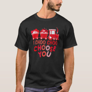 T-shirt I Choo Choo Choisissez Vous Train Toddler Hearts V