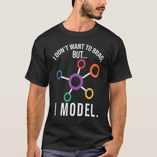 T-shirt I Codage Humour de la science des données modèle (Devant)