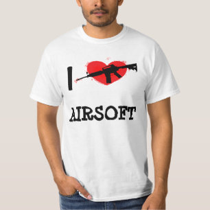 T-shirt I coeur Airsoft