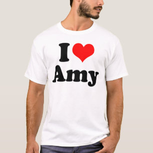 T-shirt I coeur/amour Amy
