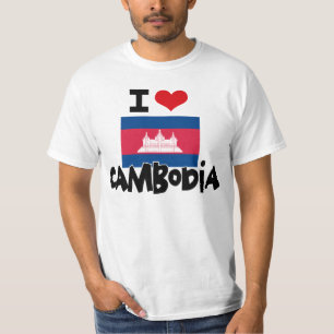 T-SHIRT I COEUR CAMBODGE