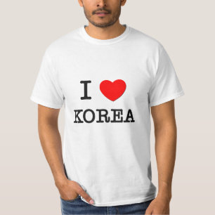T-SHIRT I COEUR CORÉE