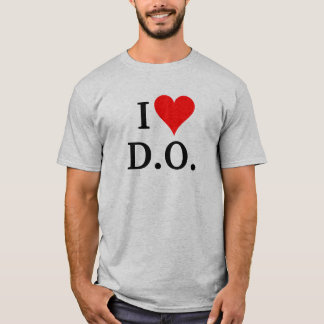 T-shirt I (coeur) D.O.