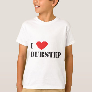 T-shirt i coeur Dubstep