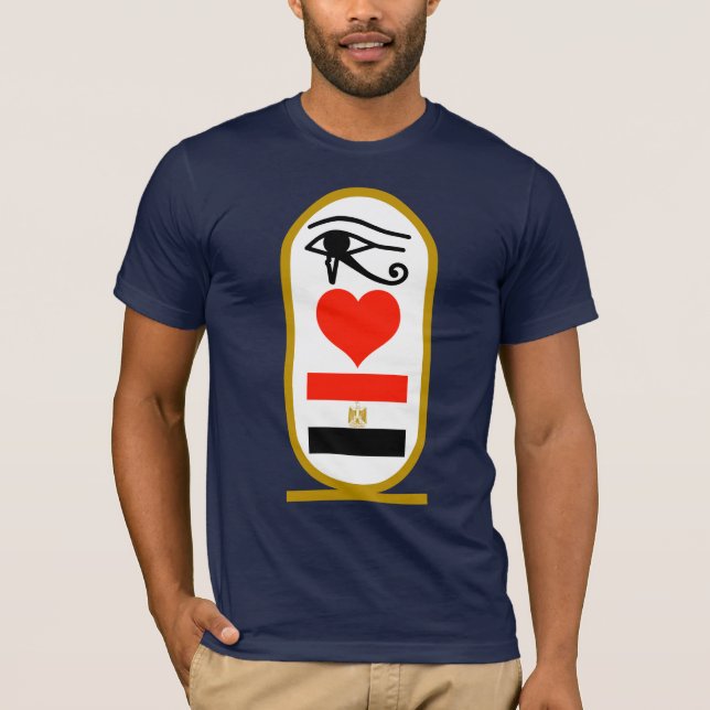 T-shirt I coeur Egypte (Devant)
