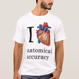 T-shirt I Coeur Exactitude anatomique