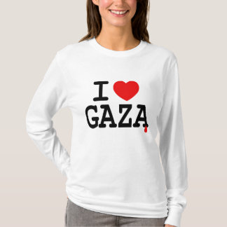 T-SHIRT I COEUR GAZA