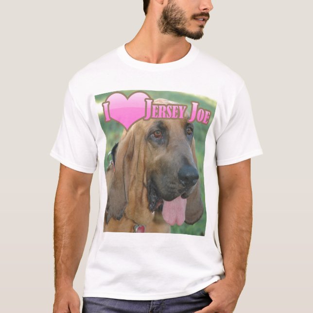 T-shirt I "coeur" Jersey Joe (Devant)