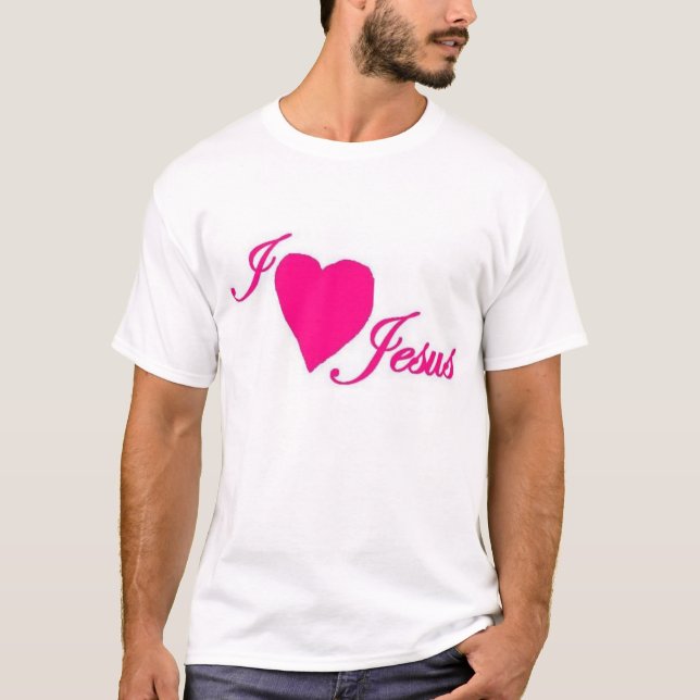 T-shirt I coeur Jésus (Devant)