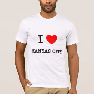 T-shirt I coeur KANSAS CITY