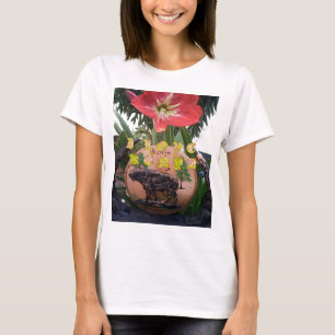 T-shirt I (Coeur) Kenya Buffalo Patch/Print