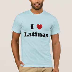 T-shirt I coeur Latinas