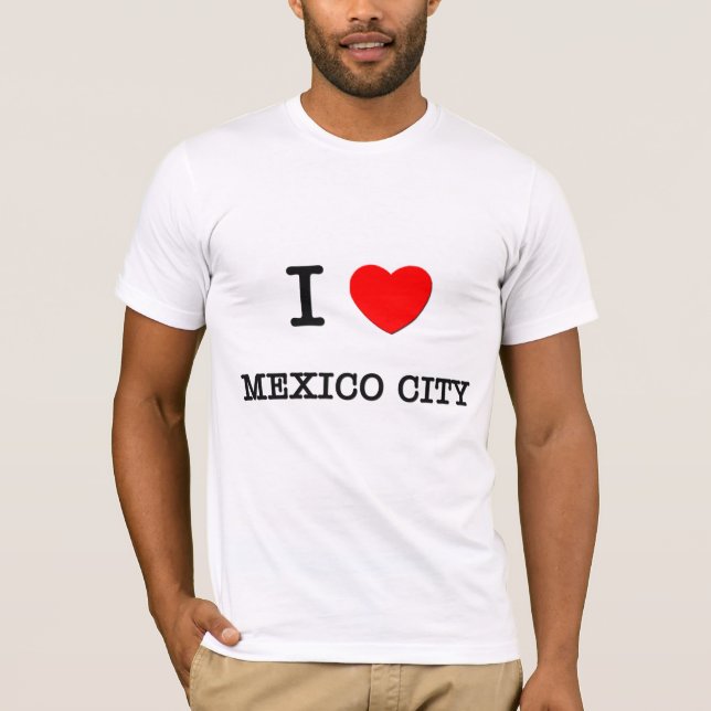T-shirt I coeur MEXICO (Devant)