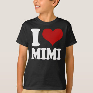 T-shirt I coeur Mimi