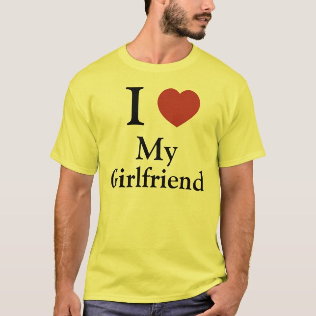 T-shirt I coeur mon amie (Devant)