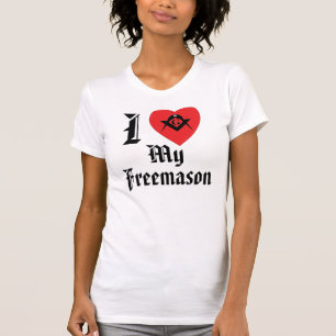 T-shirt I COEUR mon maçon