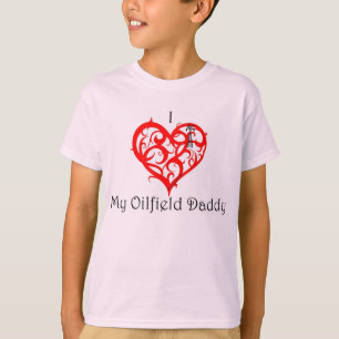 T-shirt I "coeur" mon papa d'olfield