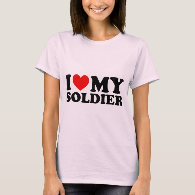 T-shirt I "coeur" mon Solier (Devant)