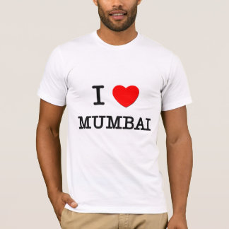 T-shirt I coeur MUMBAI