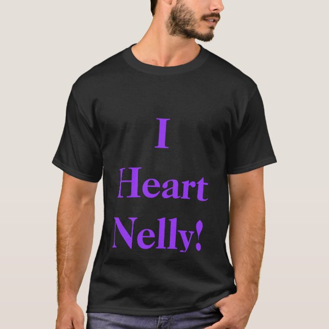 T-shirt I coeur Nelly ! (Devant)