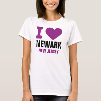 T-shirt I coeur Newark
