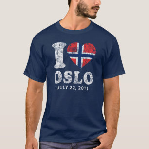 T-shirt I coeur Oslo