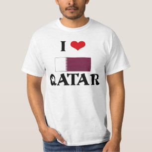 T-SHIRT I COEUR QATAR