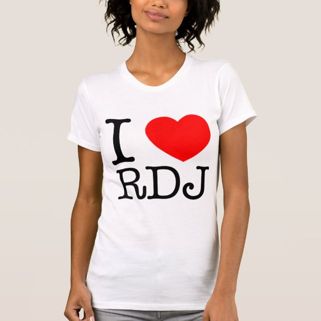 T-shirt I coeur RDJ (Devant)