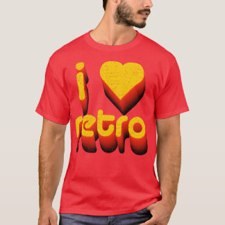 T-shirt I coeur Retro RxTp