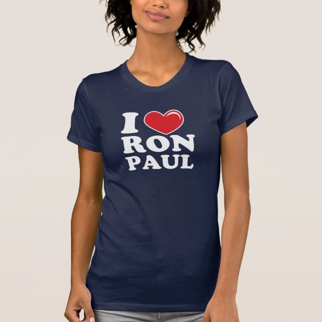 T-shirt I coeur Ron Paul (Devant)