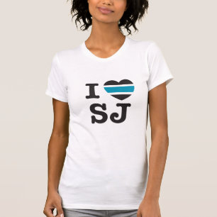 T-shirt I coeur San Jose !
