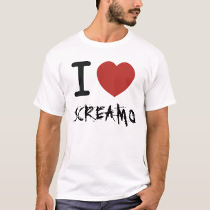 T-shirt I coeur SCREAMO