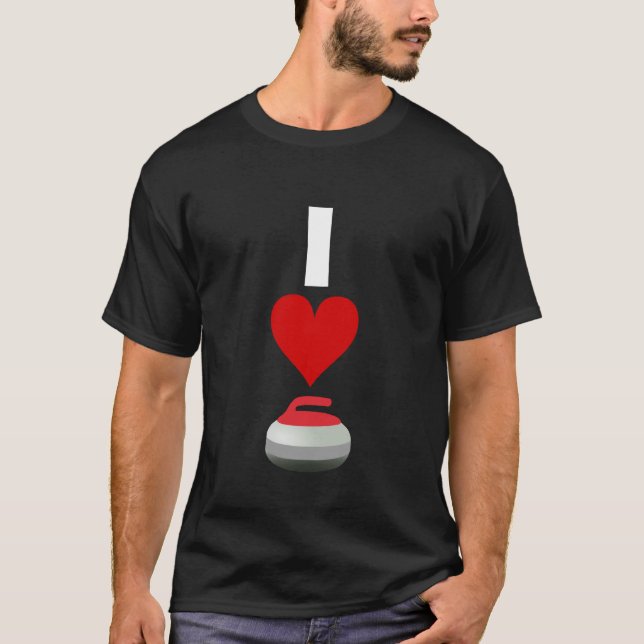 T-shirt I [coeur] [se courbant] (Devant)