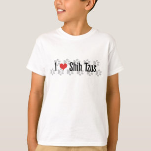 T-shirt I (coeur) Shih Tzus