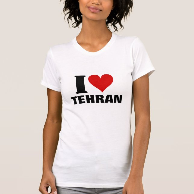 T-shirt I [coeur] Téhéran (Devant)