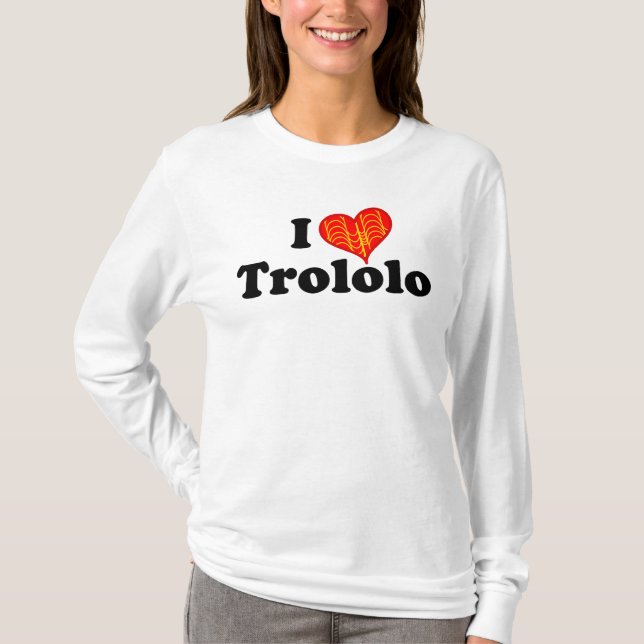 T-shirt I coeur Trololo (Devant)