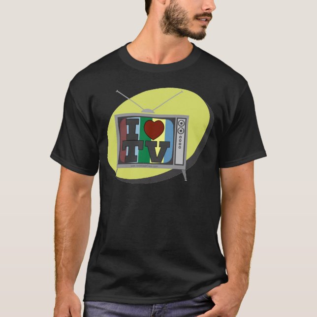 T-SHIRT I COEUR TV (Devant)