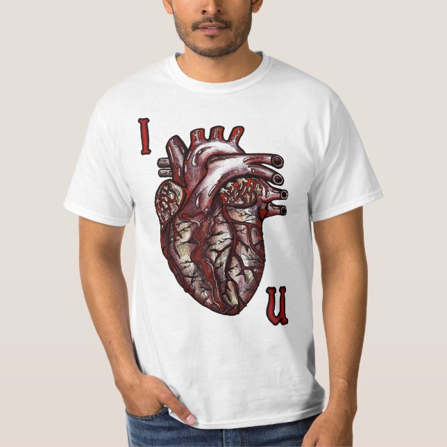 T-shirt I coeur U (Devant)