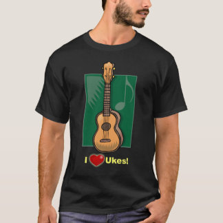 T-shirt I (coeur) Ukes