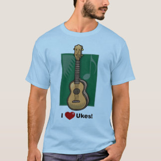 T-shirt I (coeur) Ukes