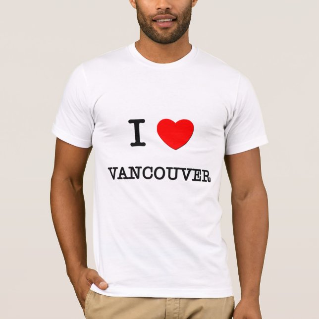 T-shirt I coeur VANCOUVER (Devant)