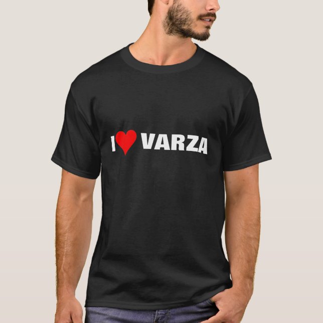 T-SHIRT I COEUR VARZA (Devant)