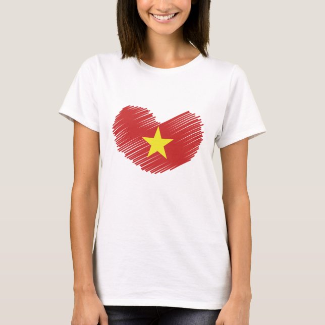 T-shirt I coeur Vietnam ! (Devant)