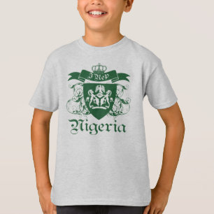 T-shirt I conception du représentant Naija avec le manteau