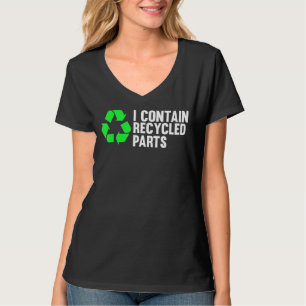 T-shirt I Contient des parties Recyclées Sensibilisation a